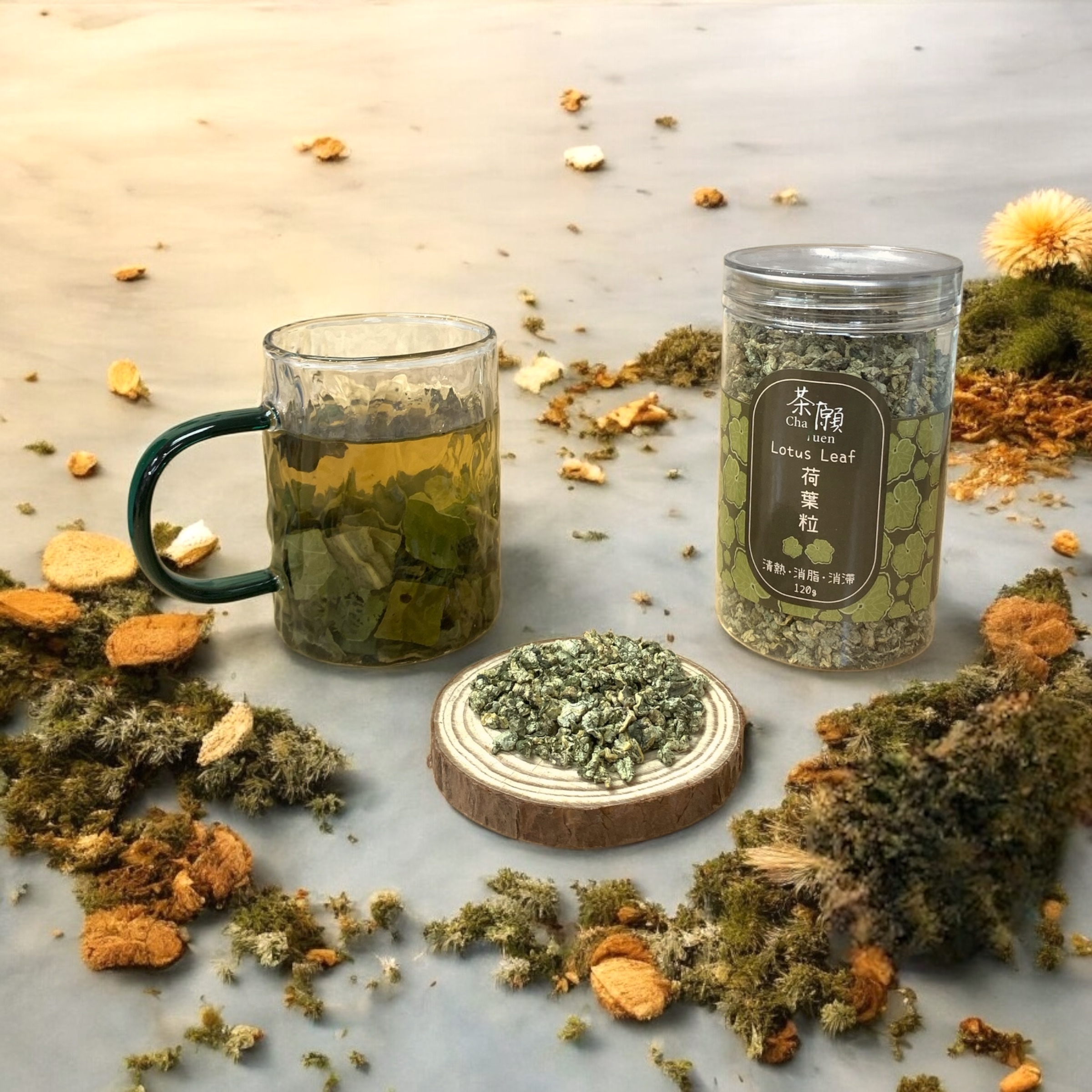 Cha Yuen - Lotus Leaf 120g