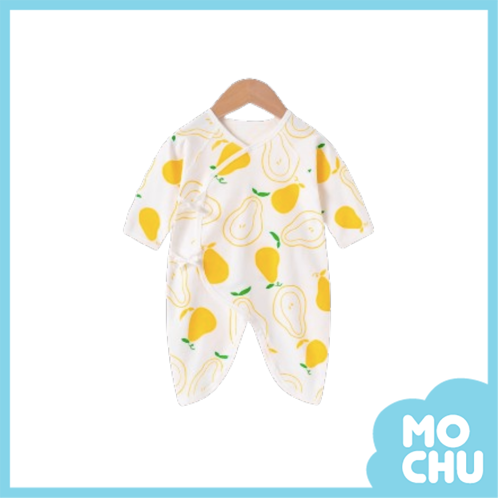 夏日水果綁帶蝴蝶衣