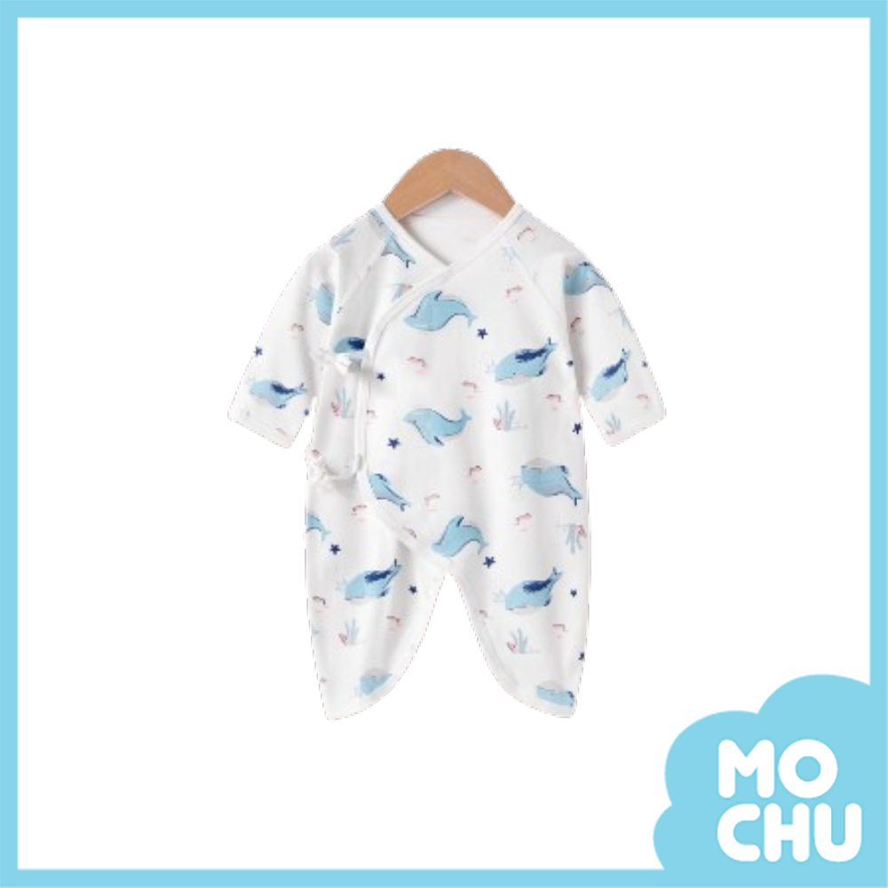 小鯨魚綁帶蝴蝶衣