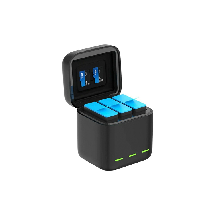 TELESIN GoPro Hero13  收納式電池三座充電器