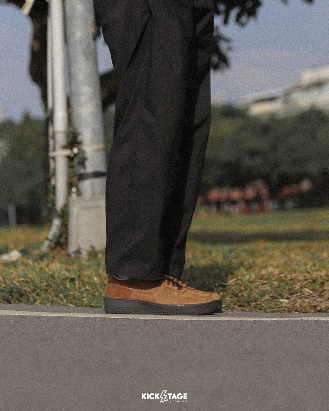 男鞋 NIKE AIR FORCE 1 '07 摩卡可可 麂皮 跳色內襯 低筒 復古 休閒鞋【IB4617-222】