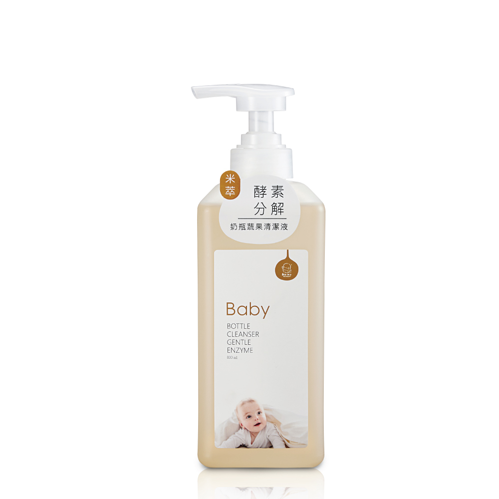 KUKU 米萃高分解酵素奶瓶蔬果清潔液 800ml