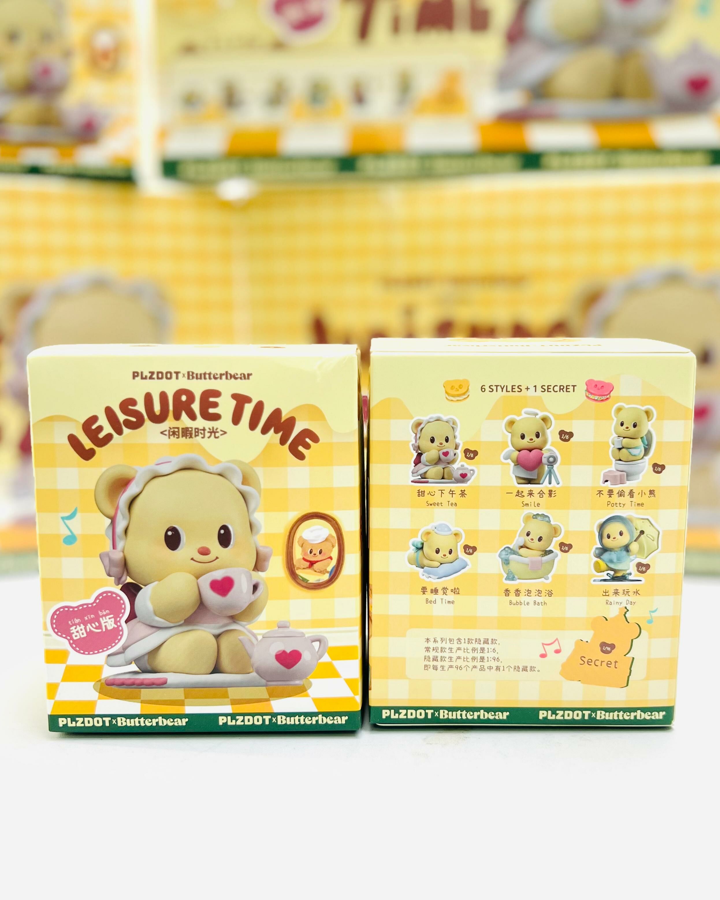 Plzdot X Butterbear Leisure Time blind box ( Plzdot )