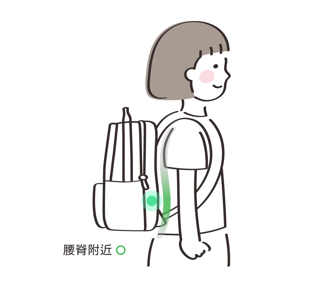 調整加強護腰墊