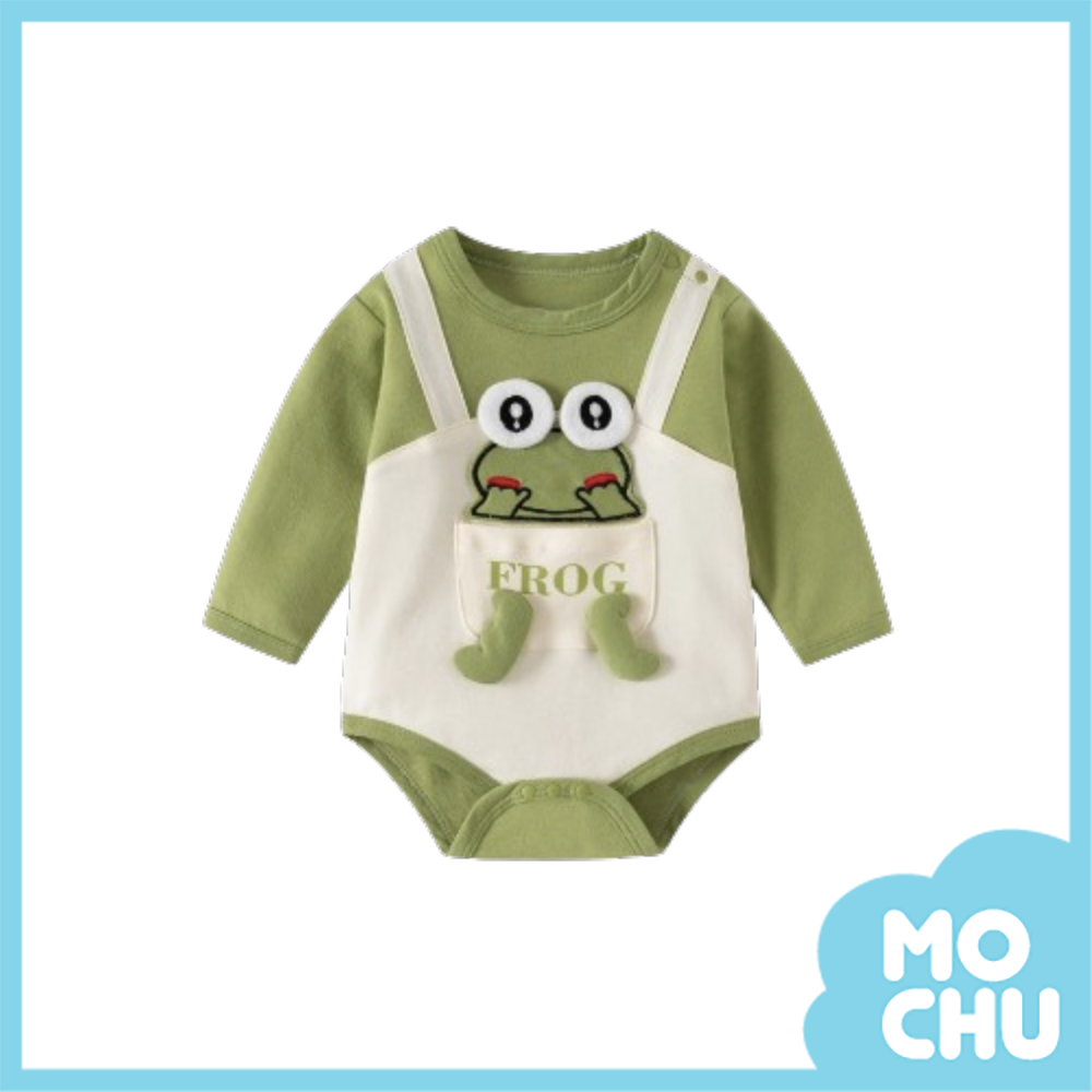 小青蛙長袖包屁衣