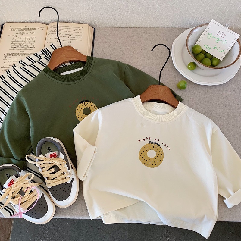 純棉抗菌小餅乾上衣