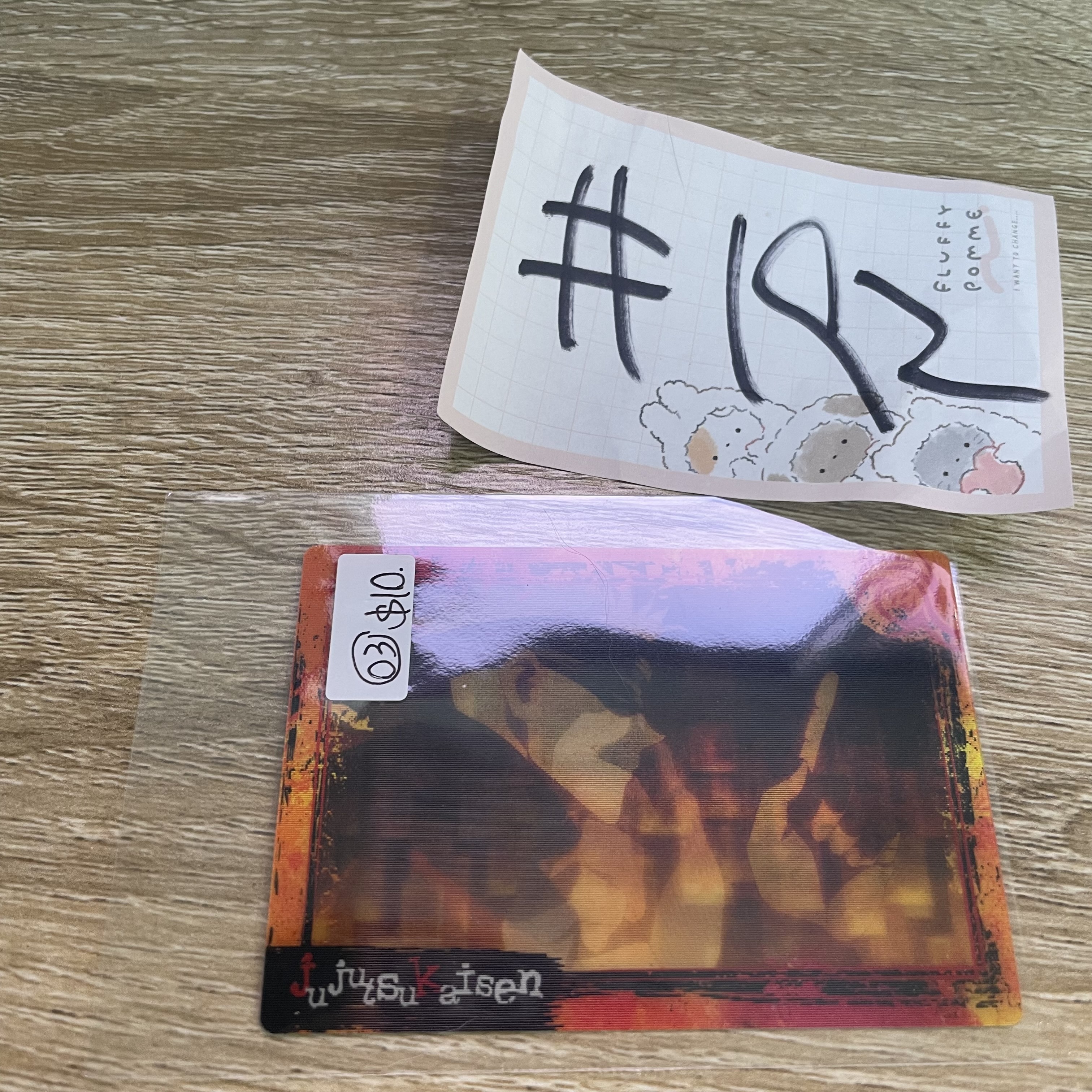 咒術迴戰 3D  小卡 03#192