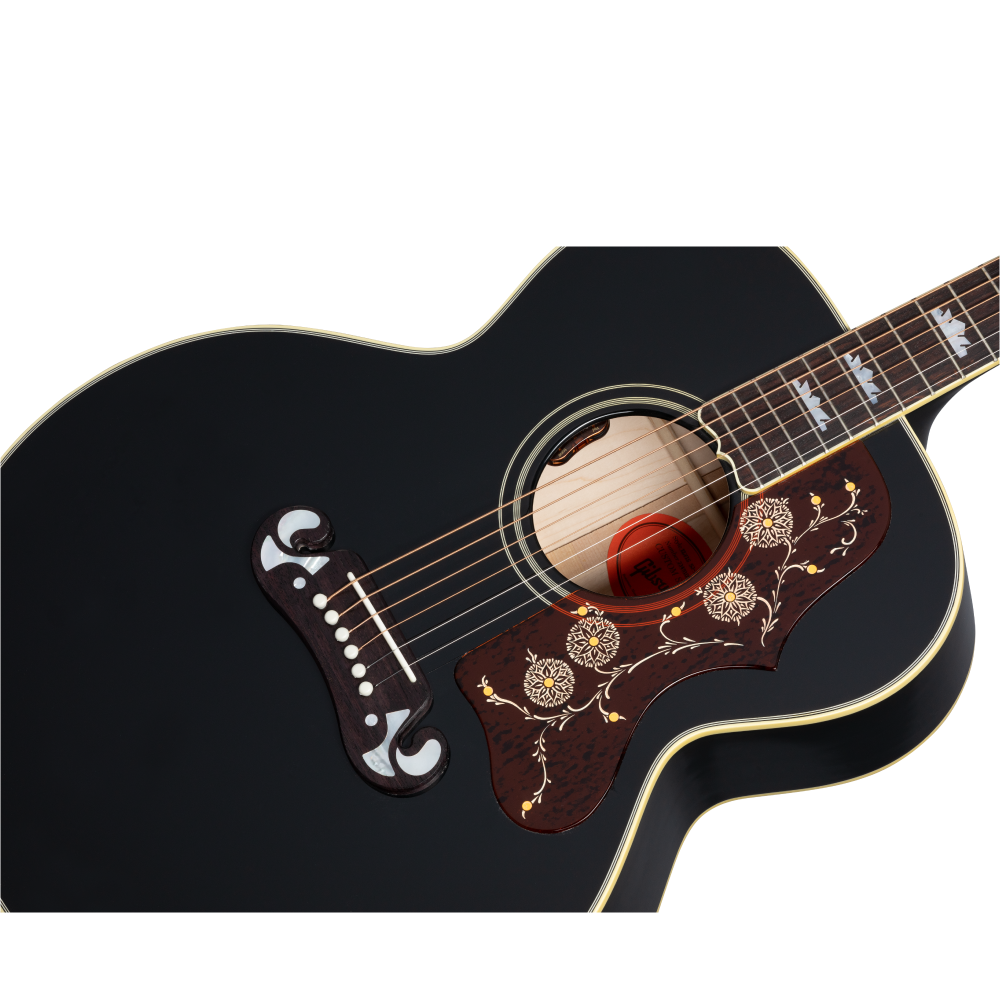 Gibson Gibson / Elvis SJ-200 原聲電木吉他(Ebony) 第 4 張圖片｜三峽吉他 / Bass