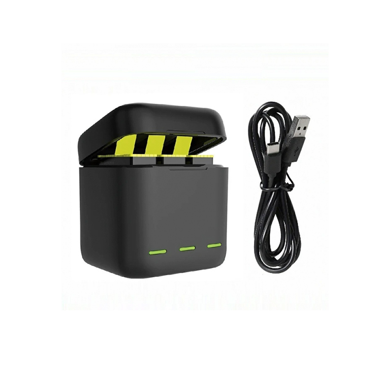 TELESIN GoPro Hero13  收納式電池三座充電器