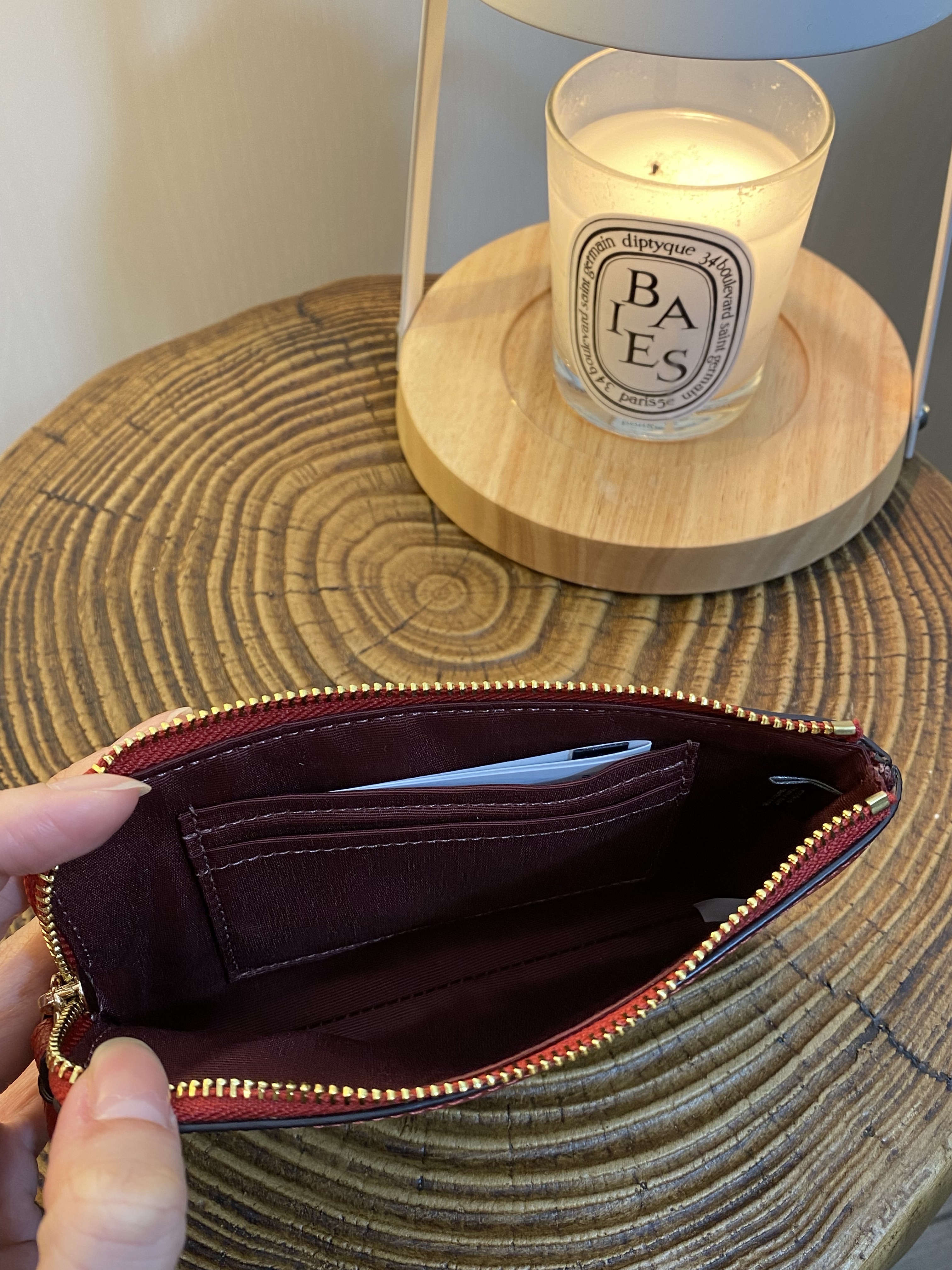 美國現貨 Coach Corner Zip Wristlet Wallet