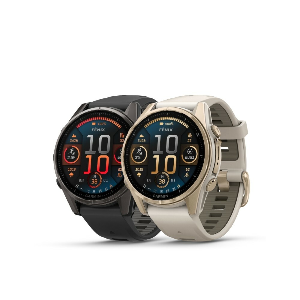 GARMIN Fenix 8 AMOLED 全方位戶外進階GPS智慧腕錶 43mm