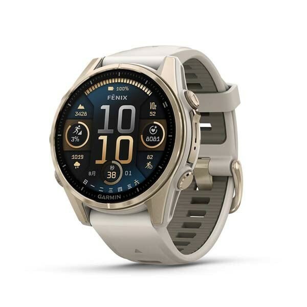 GARMIN Fenix 8 AMOLED 全方位戶外進階GPS智慧腕錶 43mm