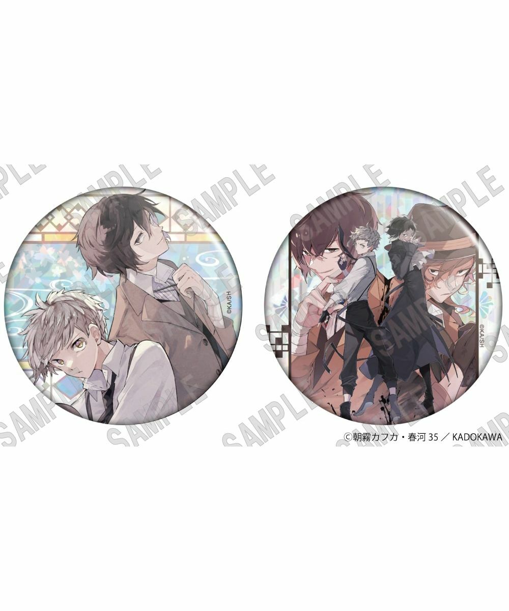 預購-「文豪Stray dogs」 雷射徽章套組 (C103)【日本進口精品】