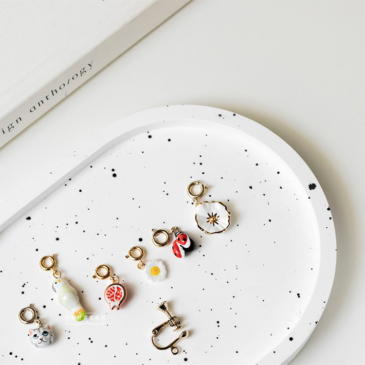 法國 Nach Bijoux 高端陶瓷手工珠寶設計師＊DIY袖珍首飾系列