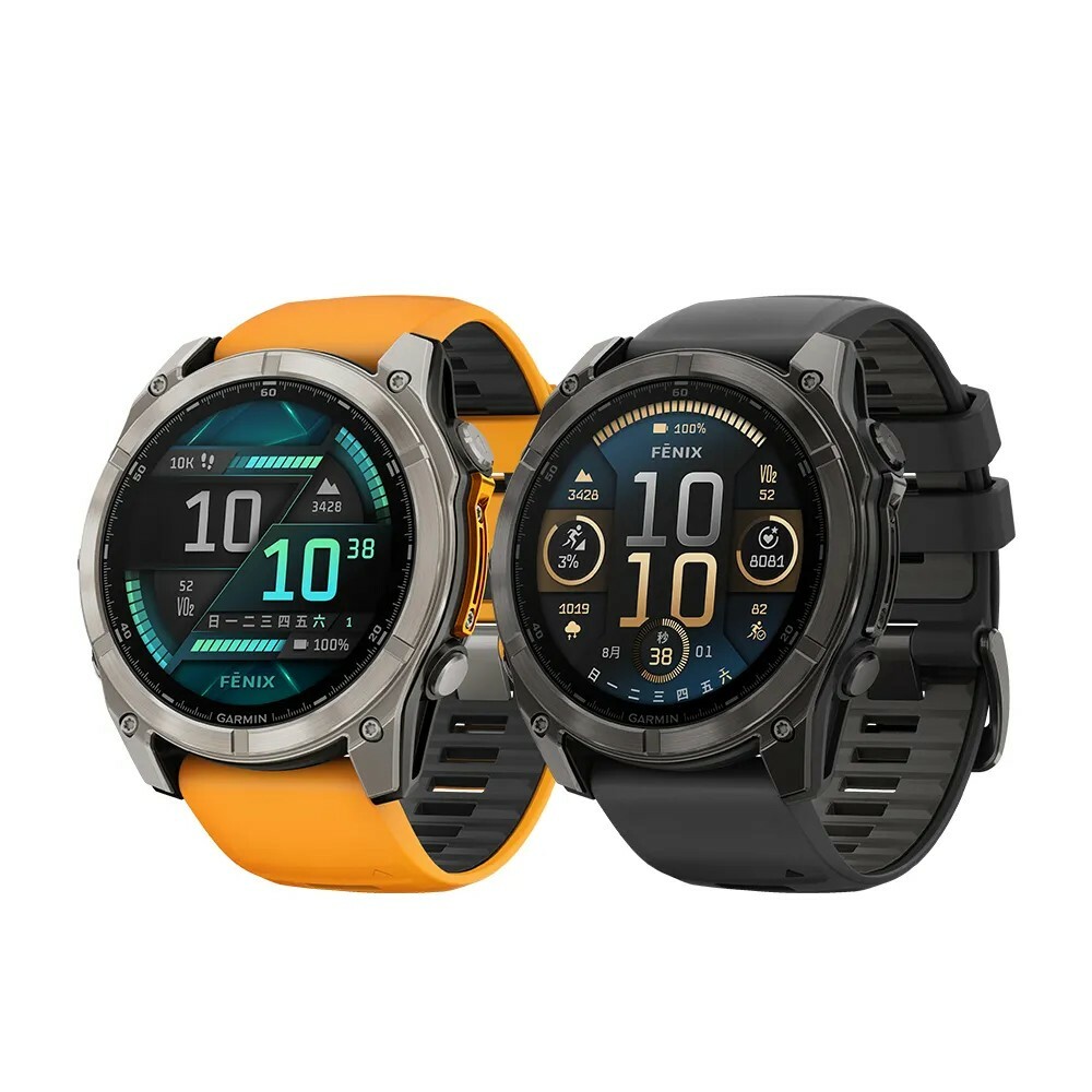 GARMIN Fenix 8 AMOLED 全方位戶外進階GPS智慧腕錶 51mm