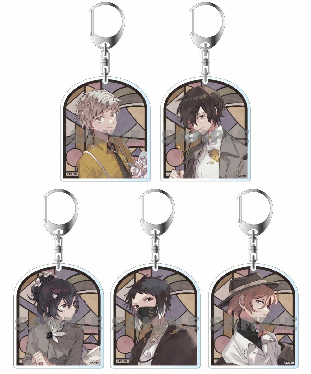 預購-【再販】「文豪Stray dogs」春河35插圖　壓克力鑰匙圈 系列 【日本進口精品】