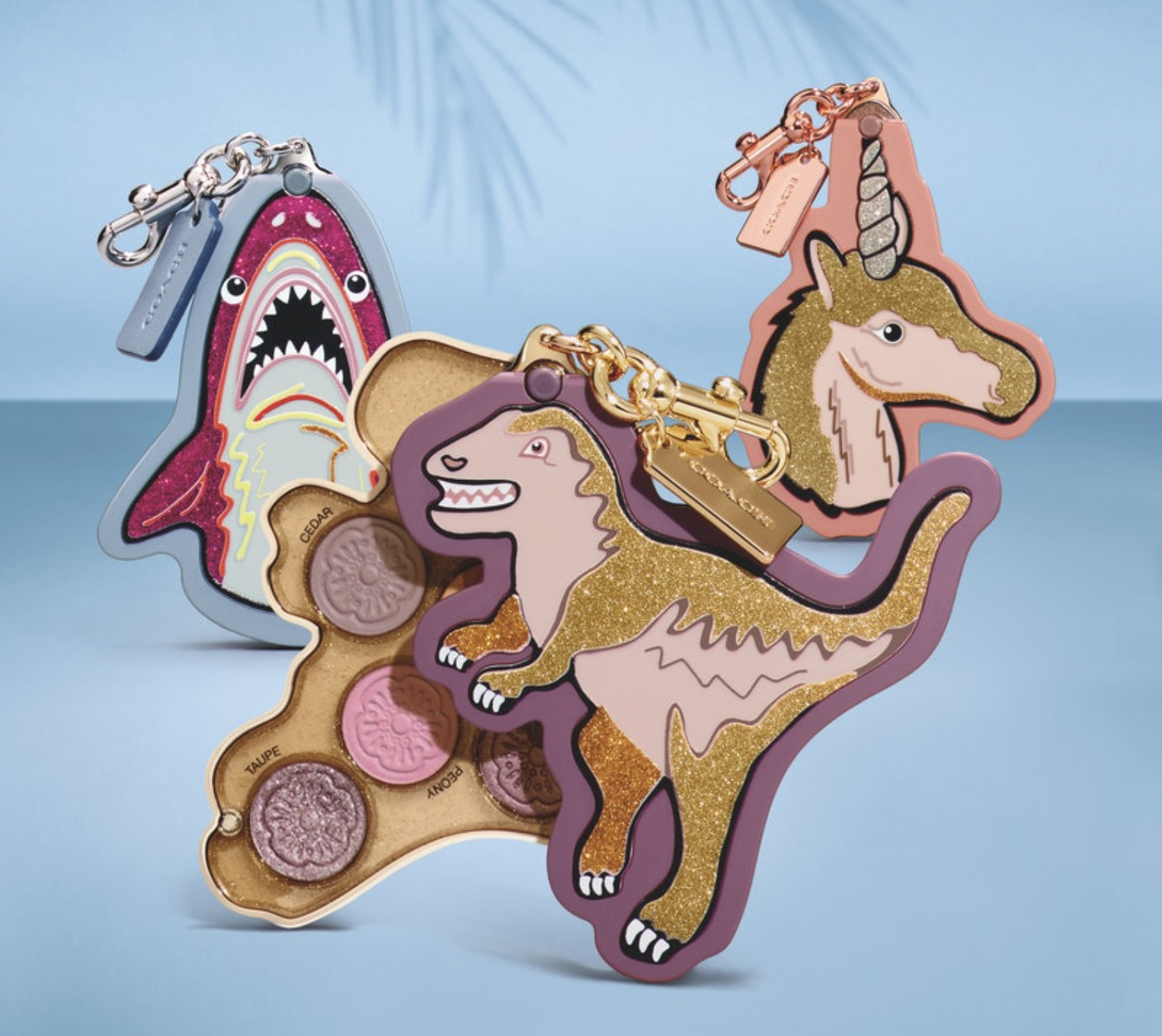 Coach X Sephora 聯名限量款 吊飾眼影盤