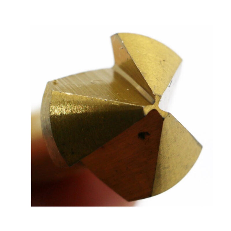 附發票｜D6PCS鍍鈦金屬倒角器六件套｜90°倒角刀90度三刃合金倒角鑽直柄锪鑽銑刀 JY