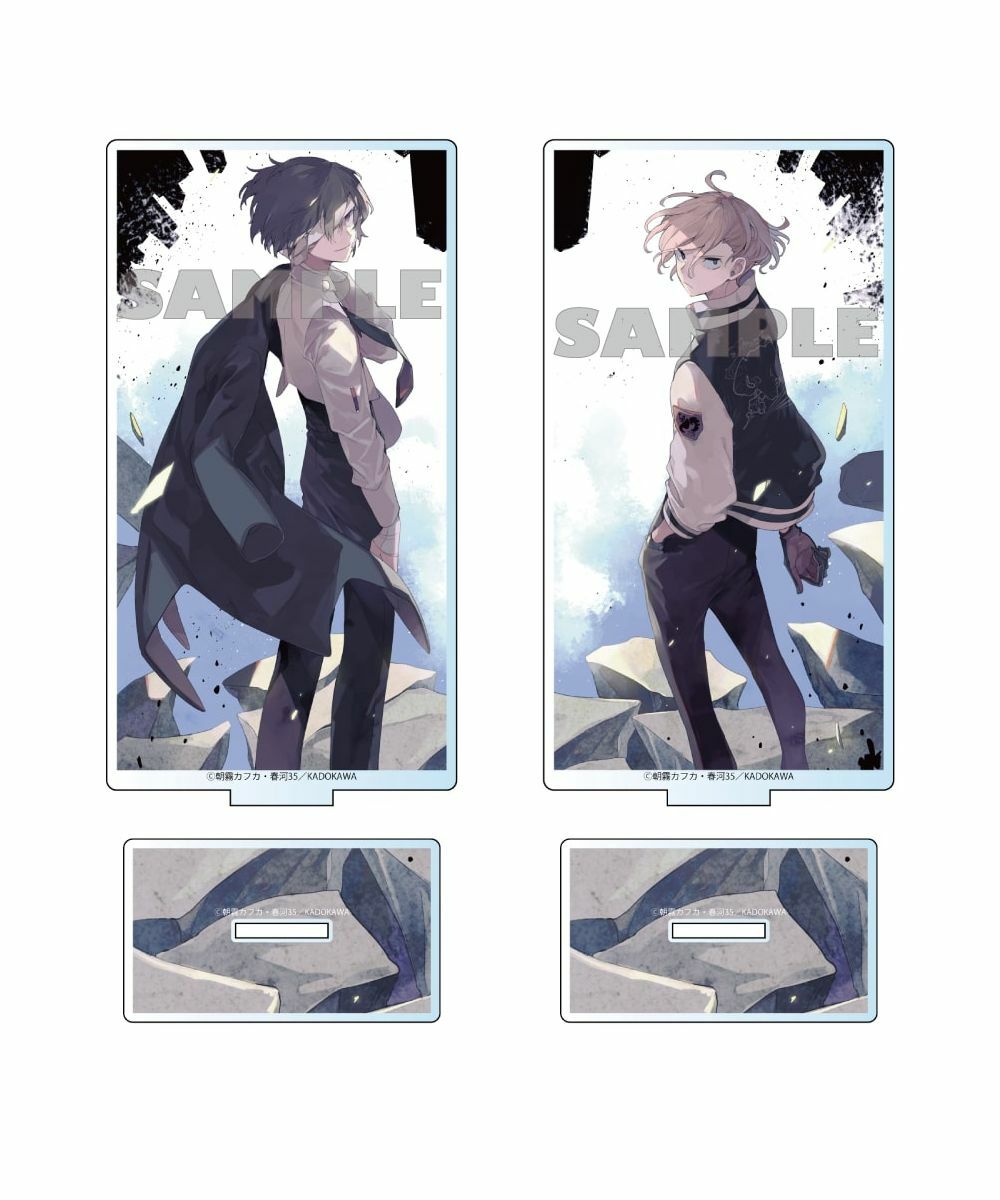 預購-【再販】「文豪Stray dogs」春河35全新繪製插圖 壓克力立牌（C100）系列 【日本進口精品】