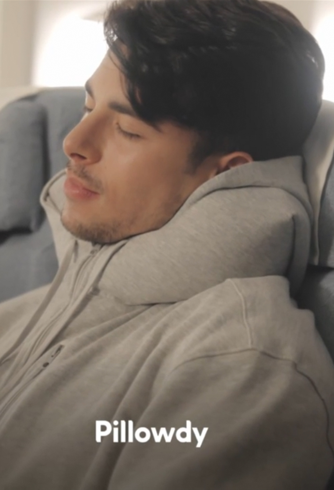 Pillowdy HOODIE ZIP-UP(COMFY FIT) 吹氣頸枕連帽衛衣