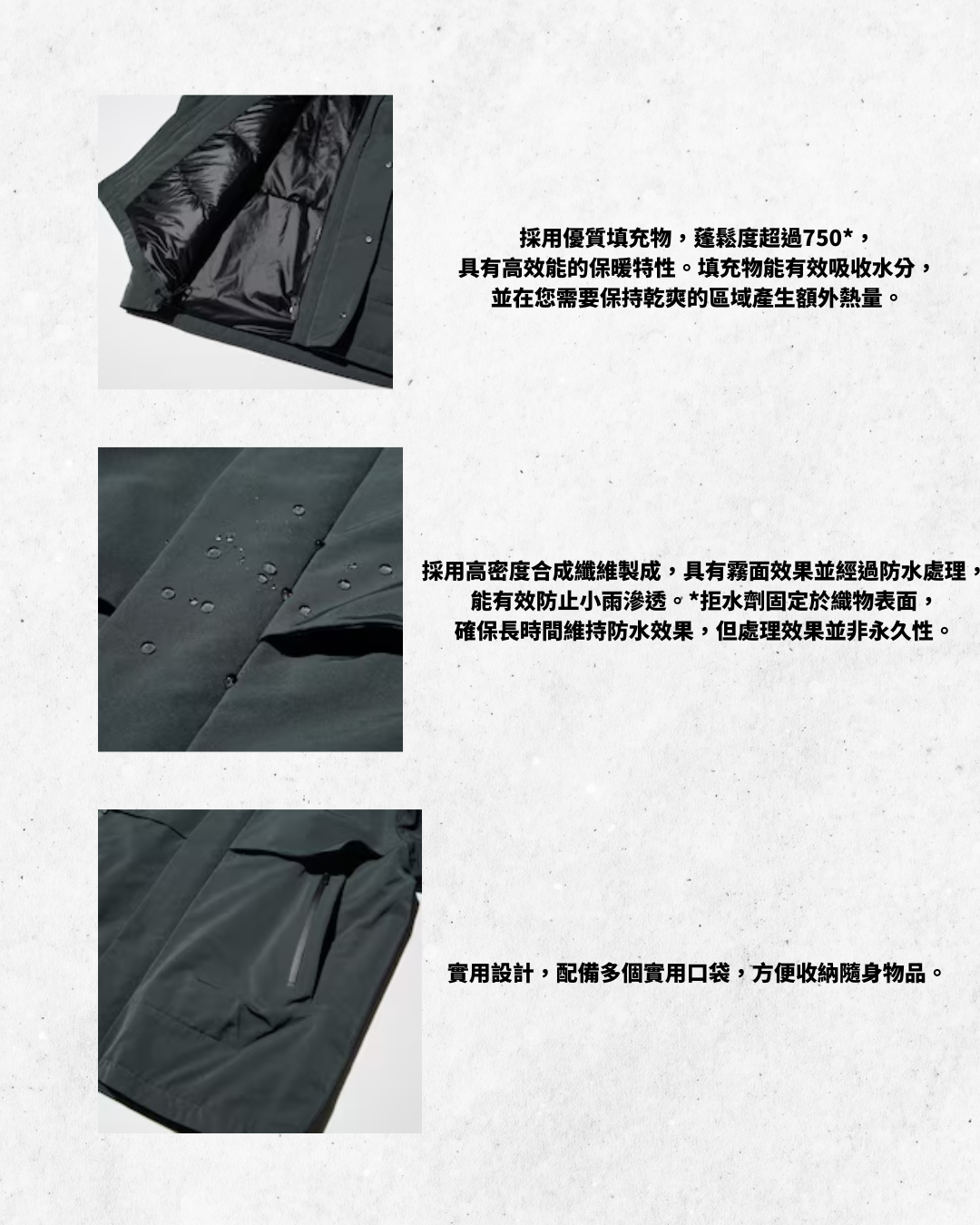 "代購" Uniqlo 寬鬆羽絨外套