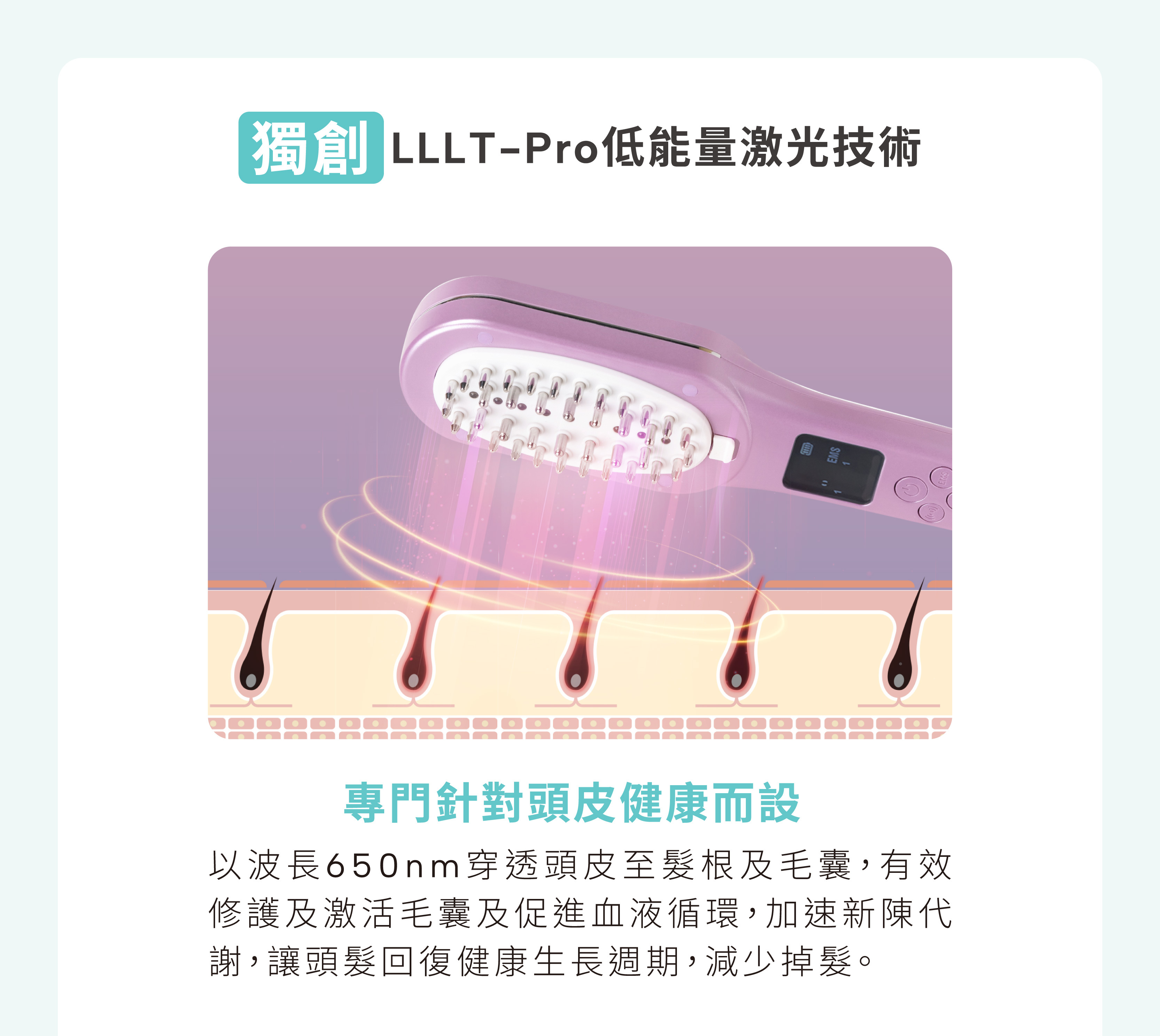 健髮梳 最有效生髮