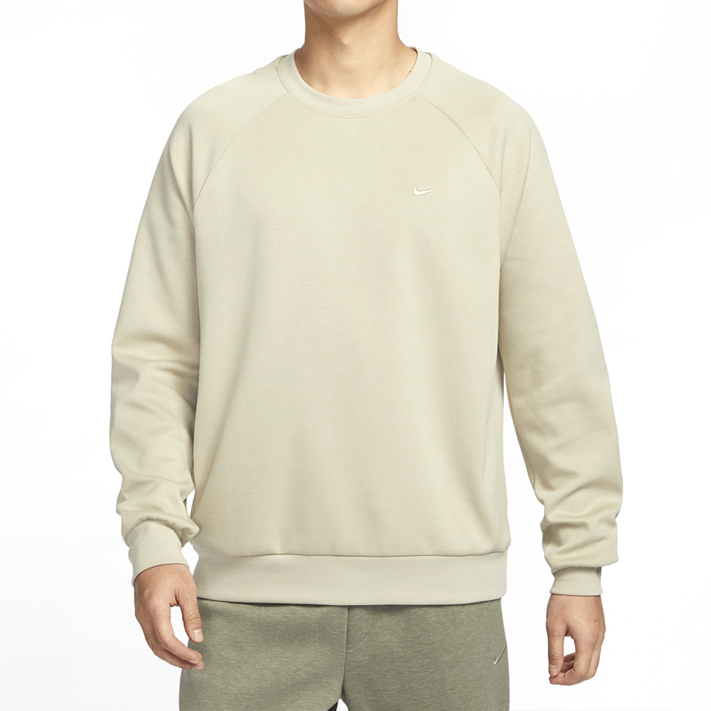 Nike UV Primary LS Crew 男款 卡其色 運動 休閒 大學T 速乾 上衣 長袖 FZ0972-251