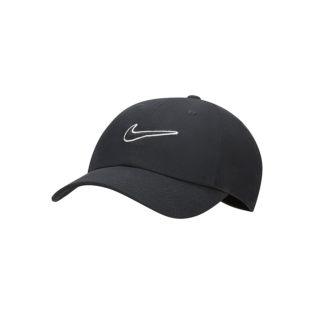Nike Club Cap 黑色 中性 遮陽帽 運動 休閒 刺繡 基本款 軟帽 老帽 復古 棒球帽 FB5369-010