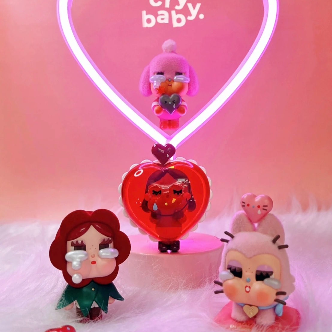POP MART 泡泡瑪特 CRYBABY 哭娃 愛神的眼淚系列 手辦 盲盒 公仔 整端整盒12個