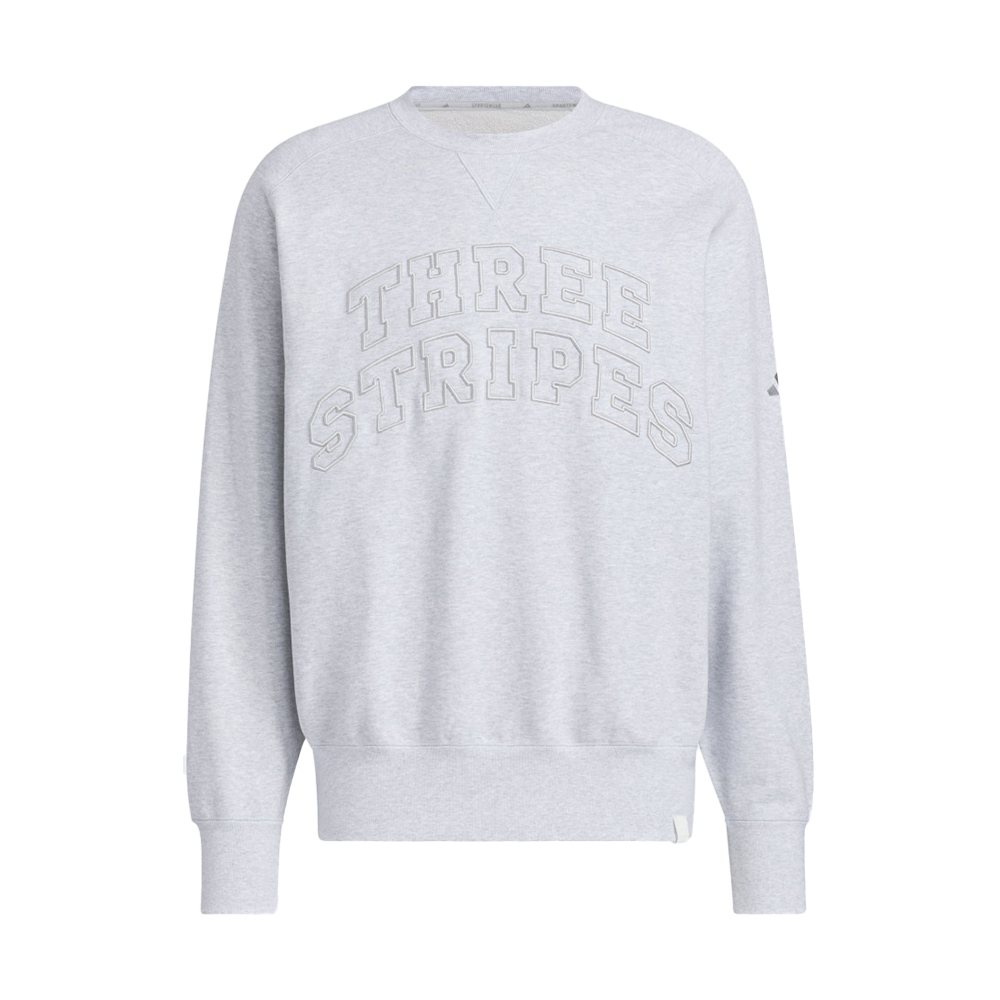 Adidas ASZ Sweatshirts 男款 灰色 運動 刺繡 落肩 棉質 毛圈布 大學T 長袖 JM2036
