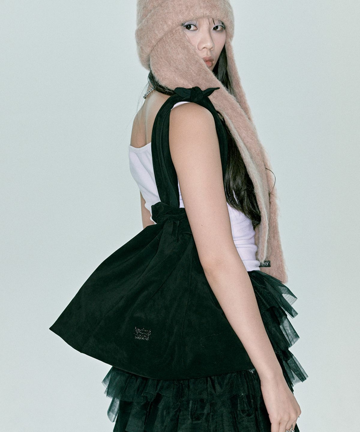 ＊韓国＊［JEDREFEB5］Scrunchie large hobo suede 4color JEDREFEB5 Scrunchie large hobo suede
