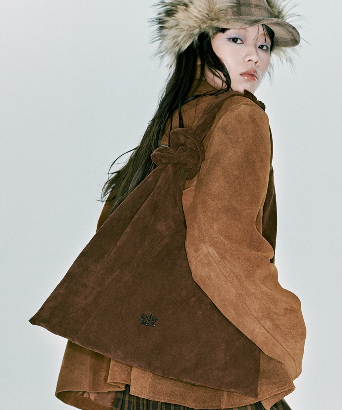 ＊韓国＊［JEDREFEB5］Scrunchie large hobo suede 4color JEDREFEB5 Scrunchie large hobo suede