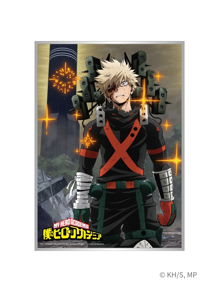 我的英雄學院S7 壓克力色紙 爆豪 KV