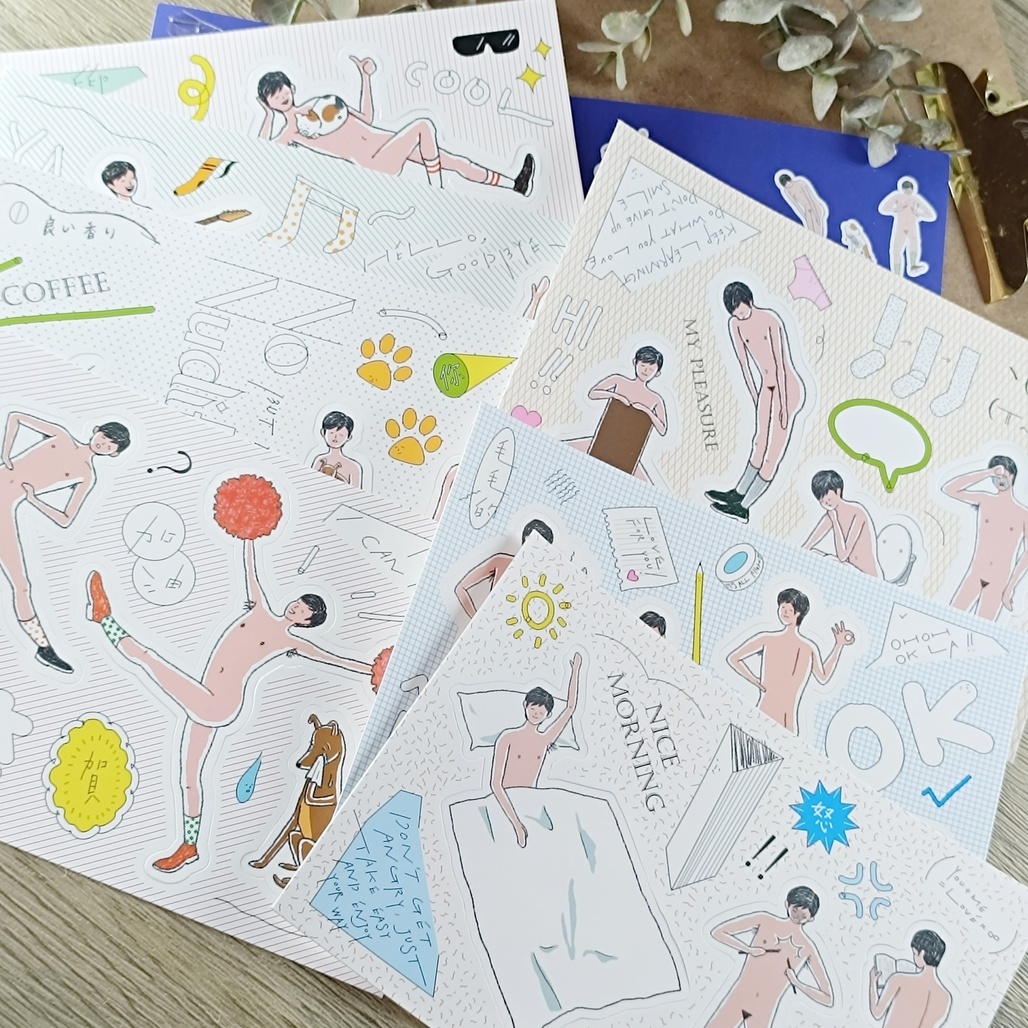 小代誌．羅体不行 羅南貼紙組