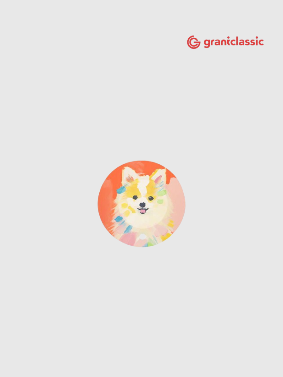 【grantclassic】GC-Tag 找得到｜設計款 博美犬的畫像