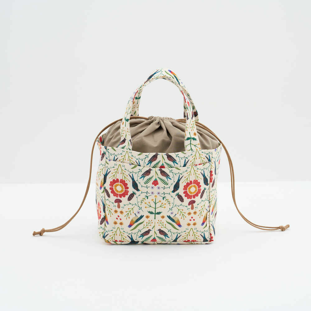 森林萬花筒印花布料