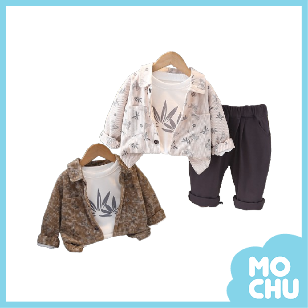 蝴蝶楓葉三件組套裝(二色)