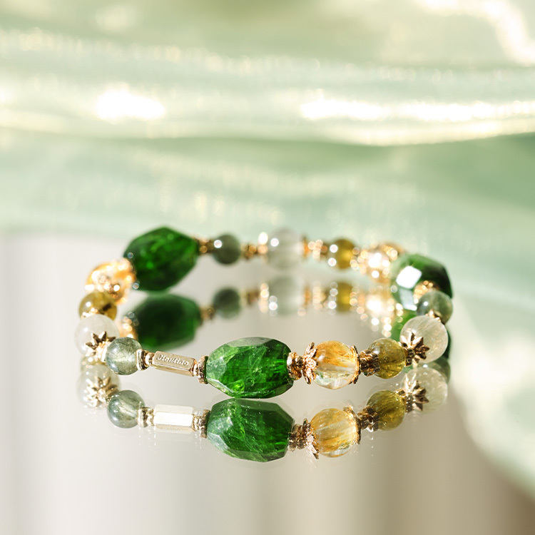 最初的雙眼：綠透輝｜綠石榴｜綠兔毛｜綠髮晶｜黃托帕