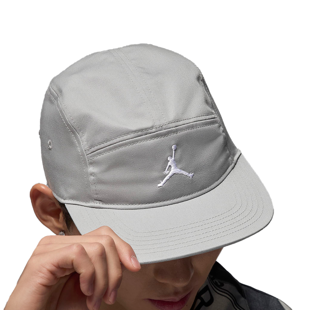 Nike Fly Cap US FB Jumpman 灰色 中性 運動 遮陽帽 AJ 喬丹 棒球帽 FZ2050-077