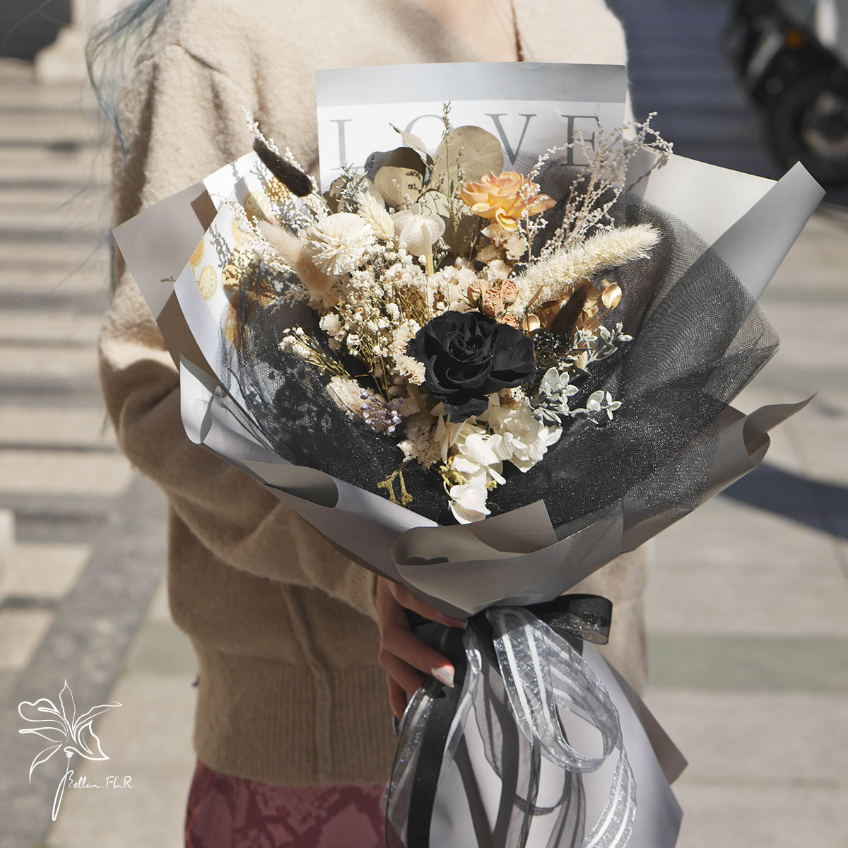 【一隅之戀】小型乾燥花束