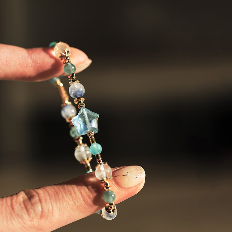 與眾不同：海藍寶｜藍綠晶｜藍線石｜白幽靈｜天河石