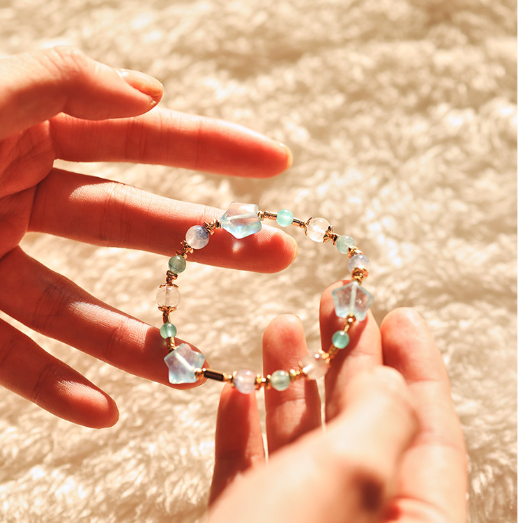 與眾不同：海藍寶｜藍綠晶｜藍線石｜白幽靈｜天河石