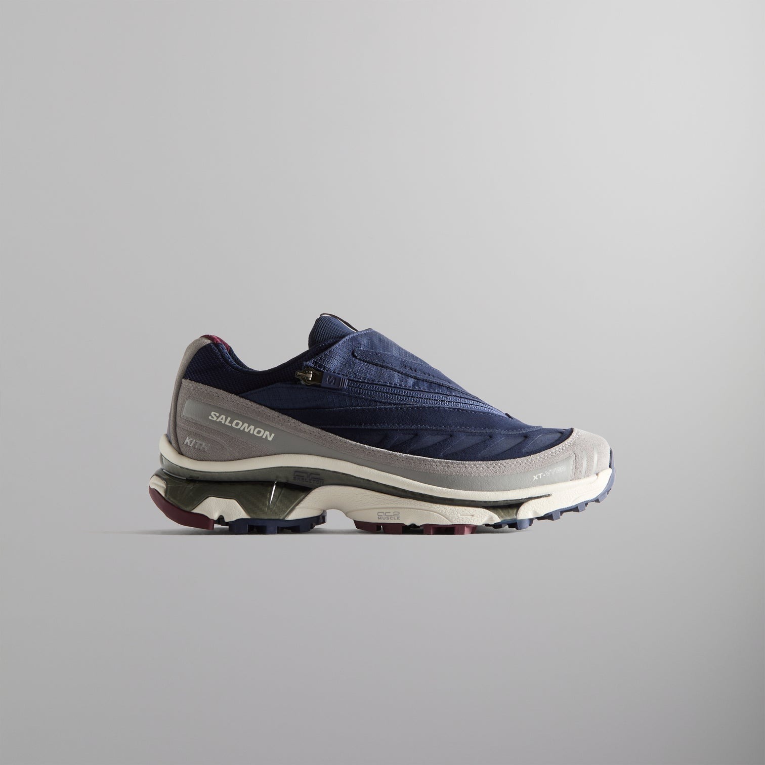 『代購+現貨商品』2024AW KITH FOR SALOMON XT-VOYAGER 拉鍊 快速綁鞋帶 超限量 聯名 機能 慢跑鞋 運動鞋 鞋子 現貨 SL47773800