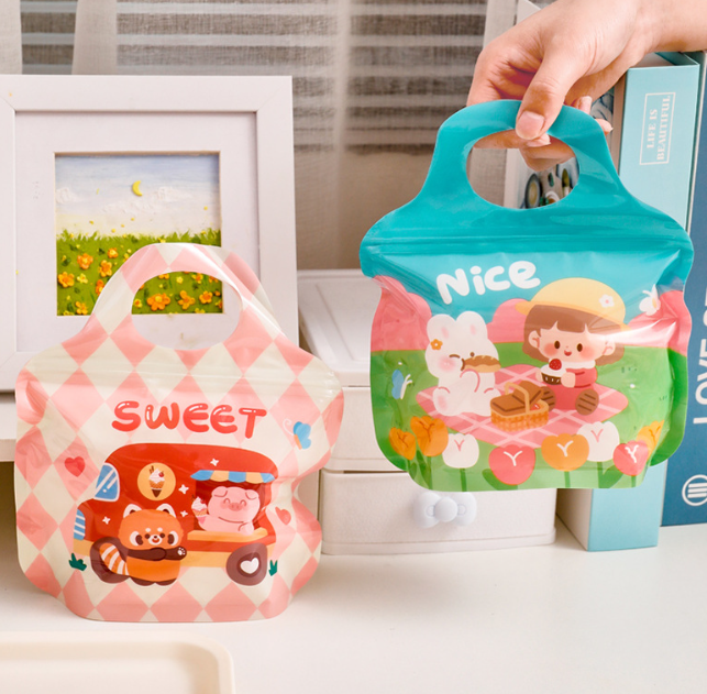 卡通异形自封袋