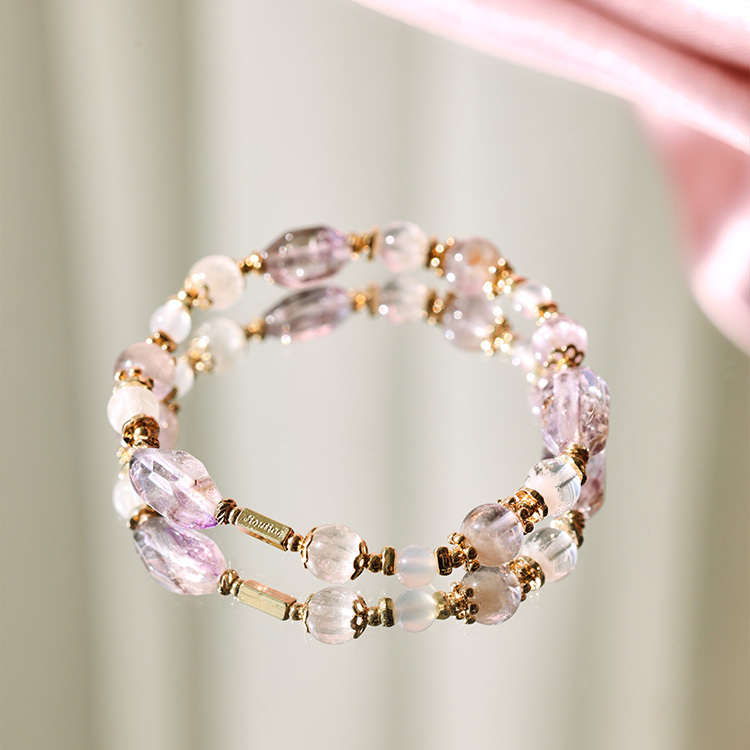 世俗的模樣：紫超七｜拉絲紫鋰輝｜雪花幽靈｜紫幽靈｜白玉髓