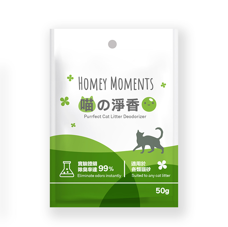Homey Moments 喵之淨香 - 貓砂除臭伴侶 (50g)