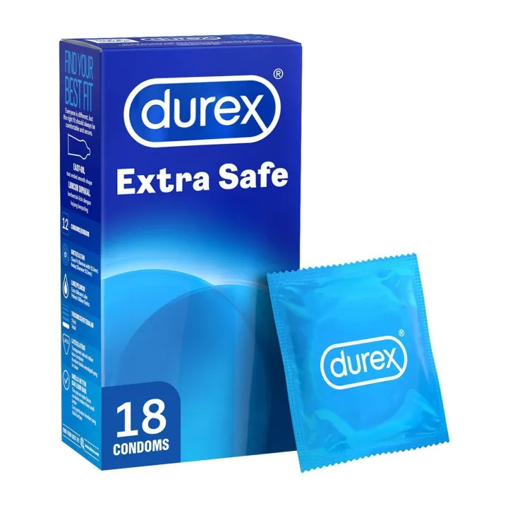 Durex Extra Safe (Singapore Version) 18's Pack Latex Condom