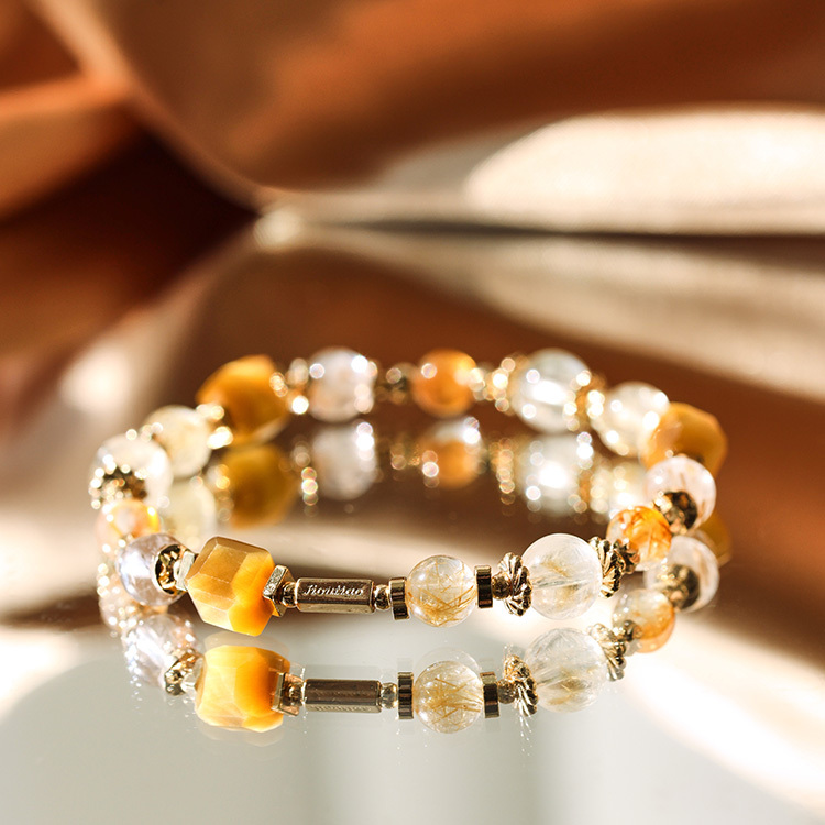 承受的循環：黃金虎眼｜黃膠花｜羽毛鈦｜白幽靈｜黃髮晶