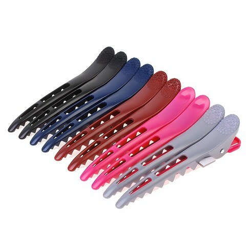 韓國鋸齒跳色鯊魚夾10入