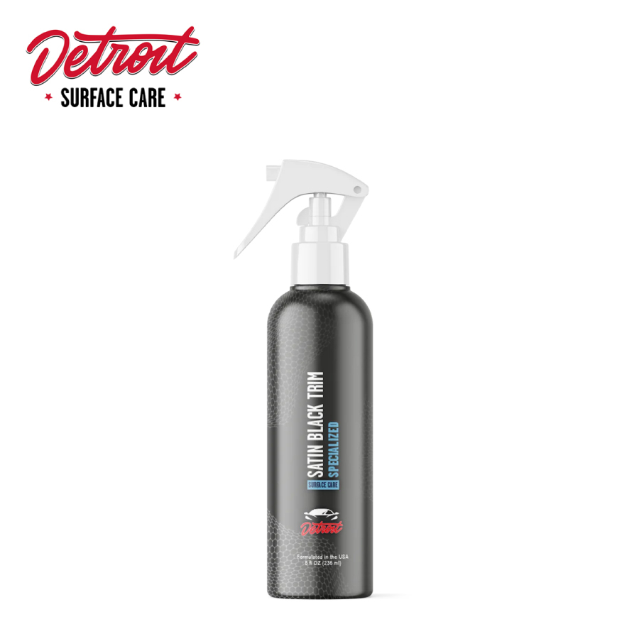 DETROIT 外飾翻新保養劑 (D58-Satin Black Trim) , 236ml